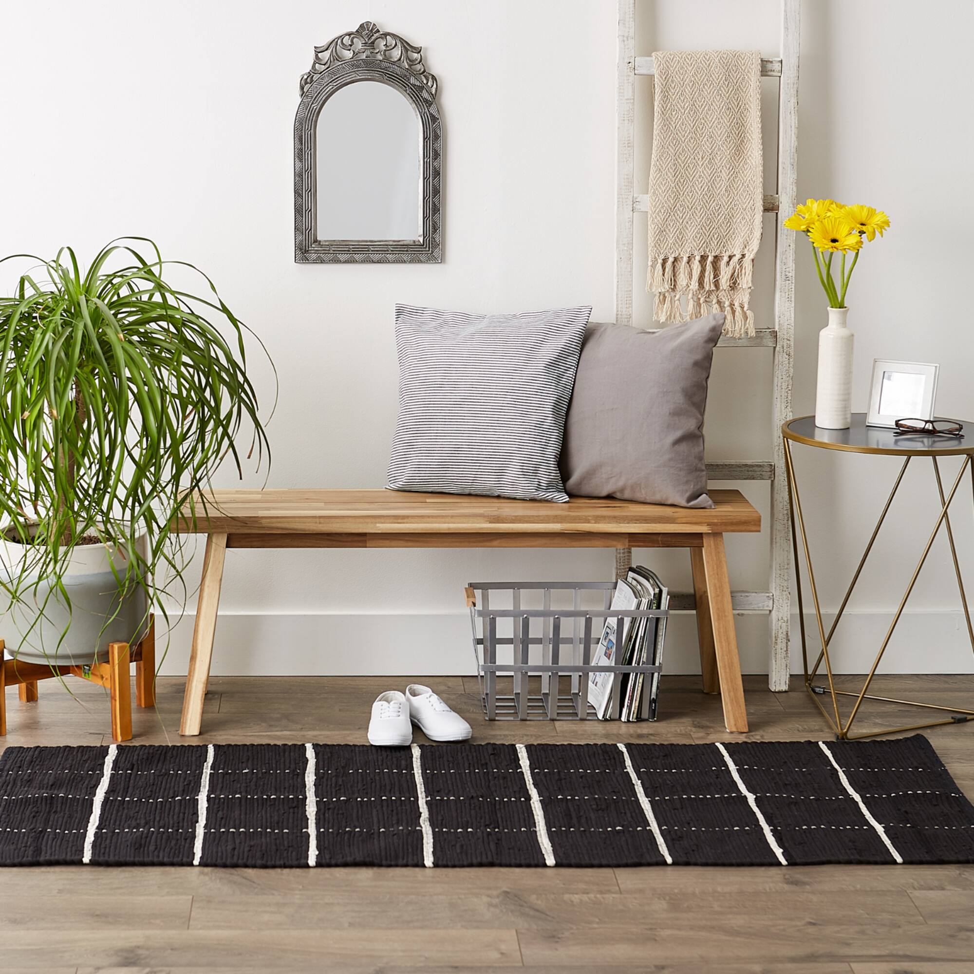 DII® Farmhouse Check Rug